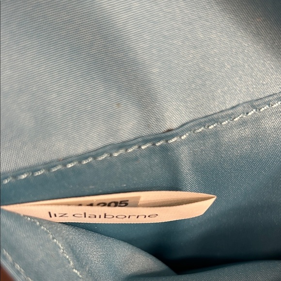 Liz Claiborne Blue Wallet and Checkbook Cover - Picture 10 of 10